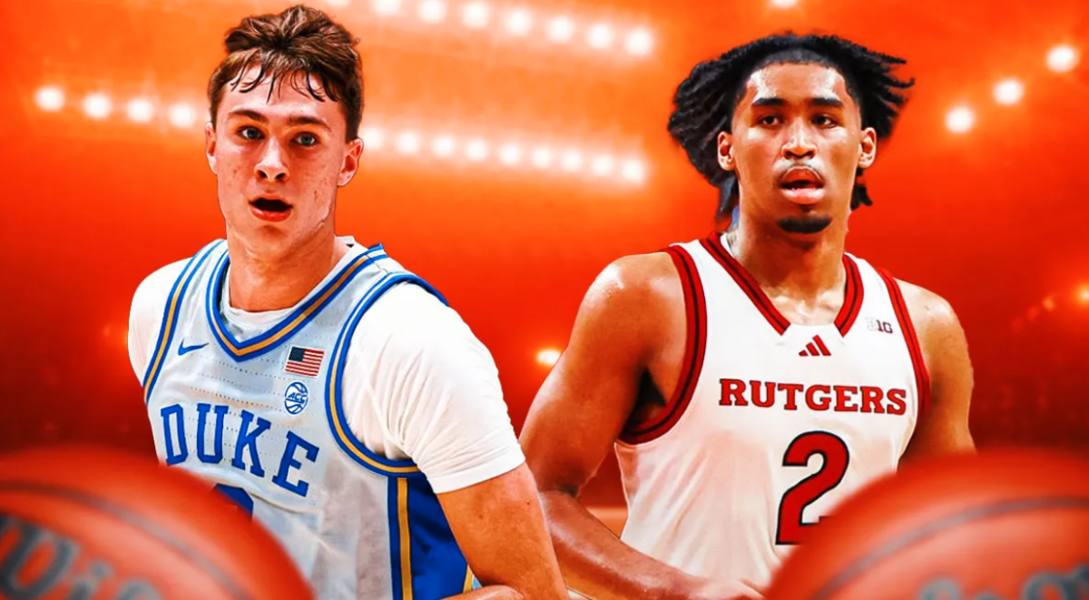 Cooper Flag (Left) and Dylan Harper (Right) are the projected 1st and 2nd picks in the 2025 NBA Draft.